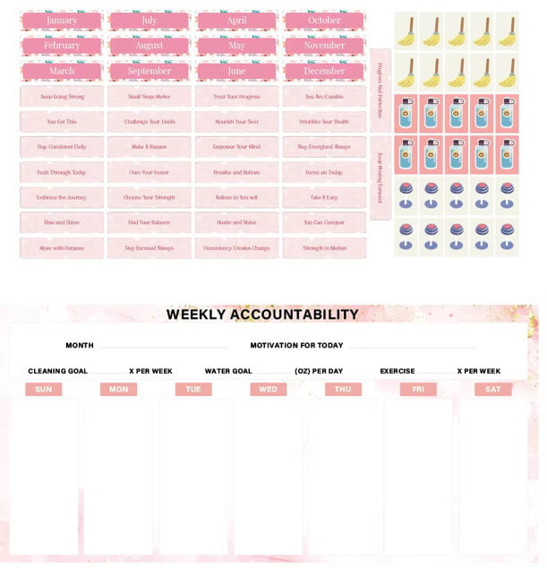The Time by Nique Accountability Calendar image